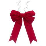 Vickerman Canvas UV Outdoor Bow, 24" x 30", Red