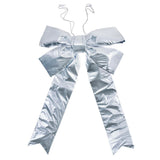Vickerman Metallic UV Bow, 36" x 45", Silver