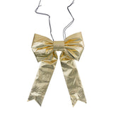 Vickerman Metallic UV Bow, 12" x 15", Gold