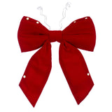 Vickerman Red Velvet Bow UV, 18"