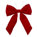 Vickerman Red Velvet Bow UV, 24"