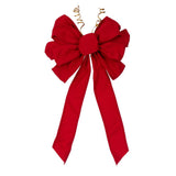 Vickerman Red Canvas Hand Tied UV Bow, 12" x 18"