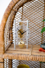 Hermle Lakin Skeleton Mantel Tabletop Clock (8 Styles Available)