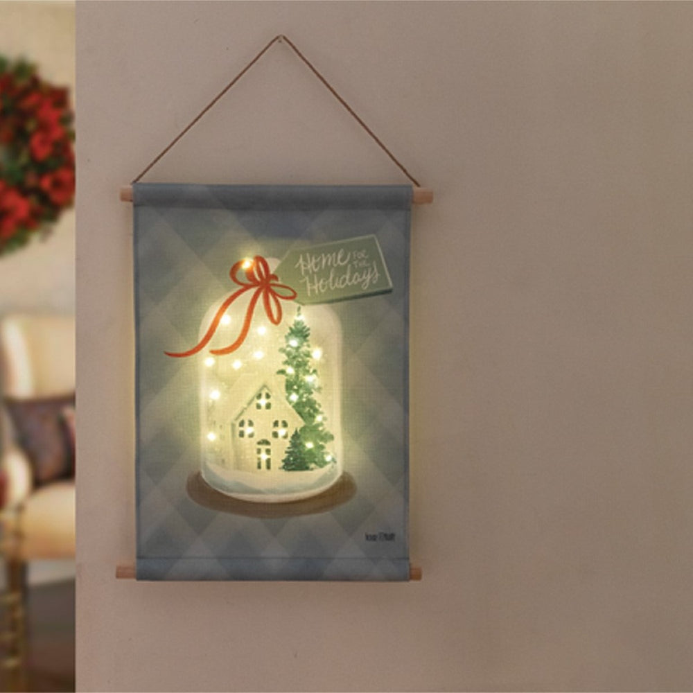 LED Wall Hanging Art 17.75" x 23.5" By Manual Woodworkers & Weavers