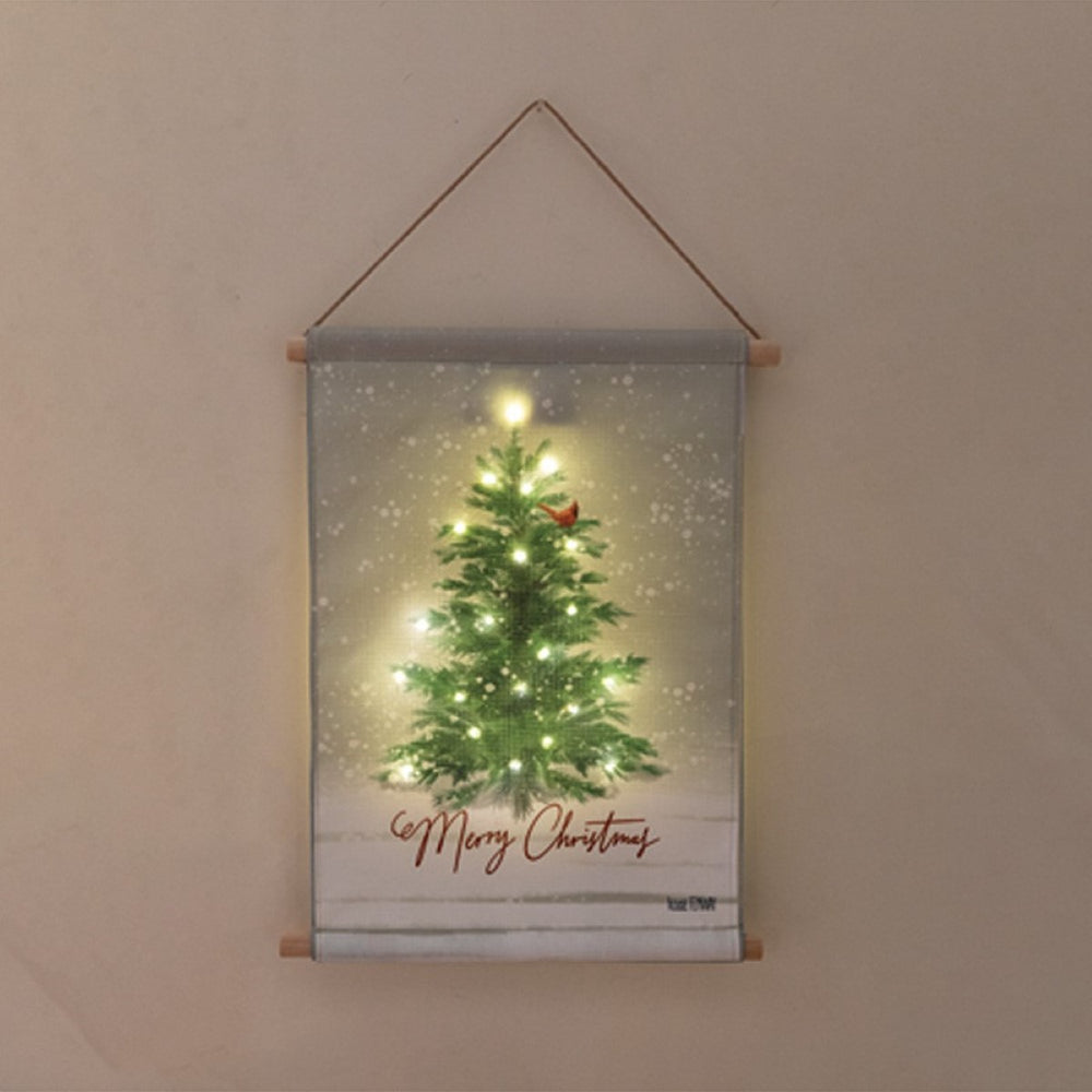 LED Wall Hanging Art 17.75" x 23.5" By Manual Woodworkers & Weavers