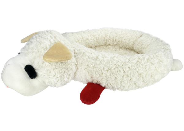 King Wholesale Multipet Lamb Chop Bolster Style 27" Dog Bed