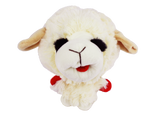 Multipet Lamb Chop Knobby Noggins Plush Dog Toy - 5"