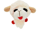 Multipet Lamb Chop Knobby Noggins Plush Dog Toy - 5"