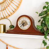 Hermle Laurel Tabletop Mantel Clock (2 Finishes Available)