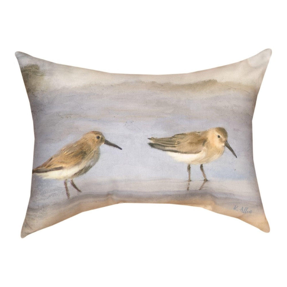 Little Two Climaweave Throw Pillow 18" x 13" By Susan Winget
