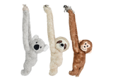 Multipet Look Who's Climbing Plush Dog Toy - 8"
