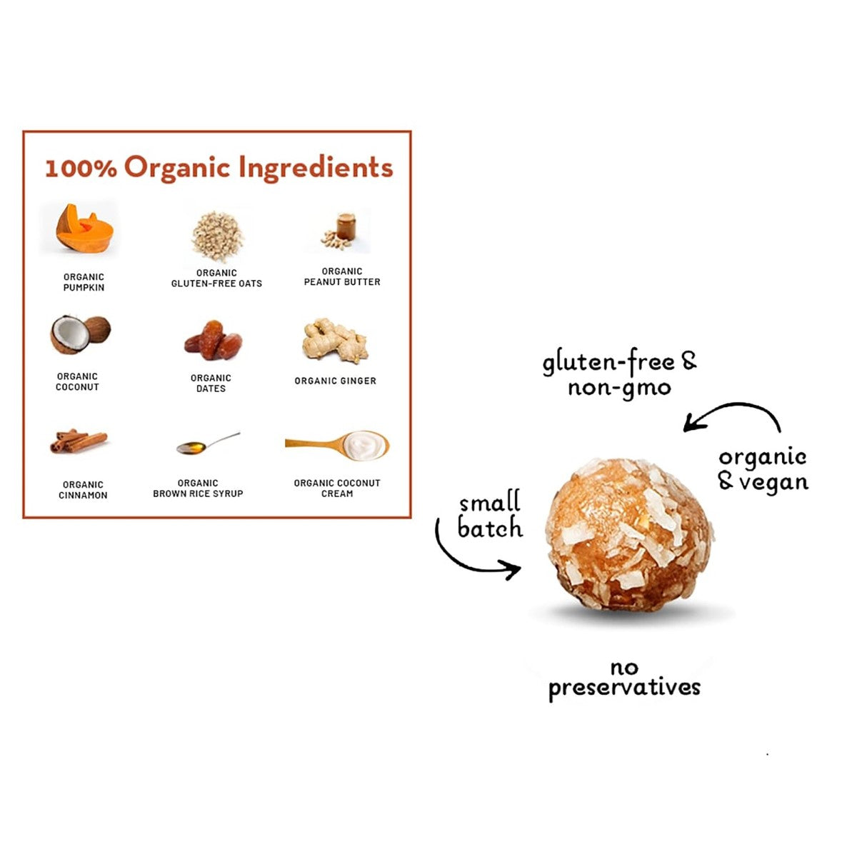 Lord Jameson Organic Dog Treats, Holiday Pumpkin Spice 6oz
