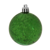 Vickerman Shiny Mercury Ball Ornament, 4", Emerald