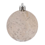Vickerman Shiny Mercury Ball Ornament, 4", Champagne