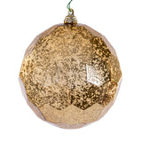 Vickerman Honeycomb Mercury Ornament, 4.75", Gold