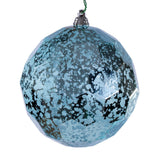 Vickerman Honeycomb Mercury Ornament, 4.75", Baby Blue