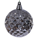 Vickerman Diamond Mercury Ornament, 4.75", Silver