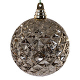 Vickerman Diamond Mercury Ornament, 4.75", Champagne