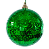 Vickerman Mirror Mercury Ornament, 4", Green