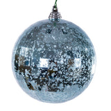 Vickerman Mirror Mercury Ornament, 4", Baby Blue