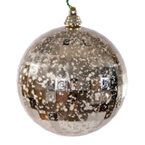 Vickerman Mirror Mercury Ornament, 4", Champagne