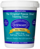 Miracle Corp Stewart Pro-Treat Freeze Dried Liver Treats - Beef Liver / 4 oz