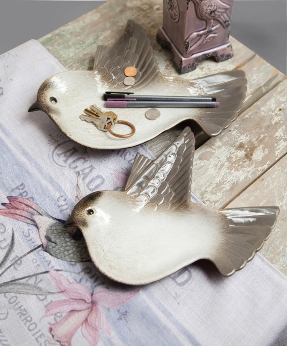 Ceramic Bird Dish Assortment By Manual Woodworkers & Weavers