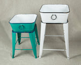 Metal Wash Tub Assortment By Manual Woodworkers & Weavers