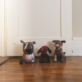 Doggone Door Stopper Assortment 11.5" x 4.75" x 6.75" By Manual Woodworkers & Weavers
