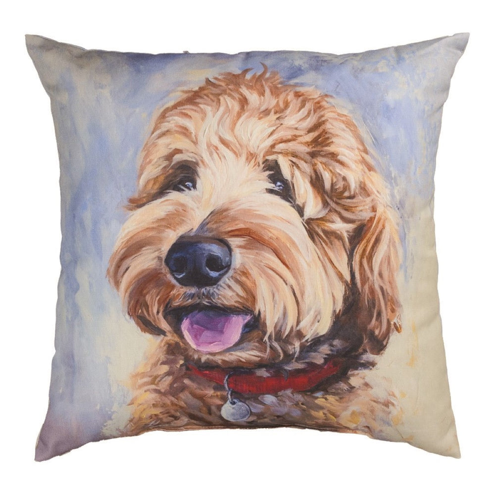 Doodle Climaweave Throw Pillow 18" x 18" By Lindsay Kivi