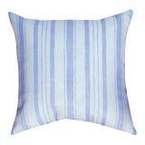 Floursack Lavender Climaweave Throw Pillow 18" x 18" By Manual Woodworkers & Weavers