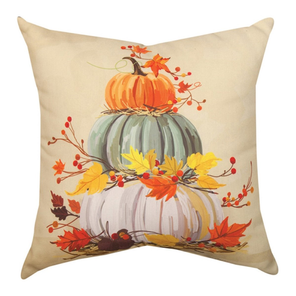 Stacked Pumpkins Climaweave Pillows By Martha Collins