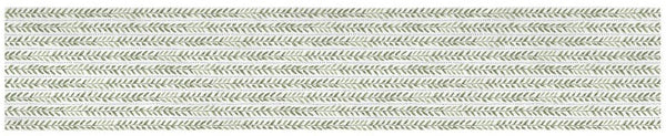 Manual Woodworkers & Weavers Whispers Of Blue Runner 13" x 72" By Lisa Audit