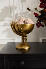 Maleficent Skeleton Hand Decorative Bowl by Accent Decor
