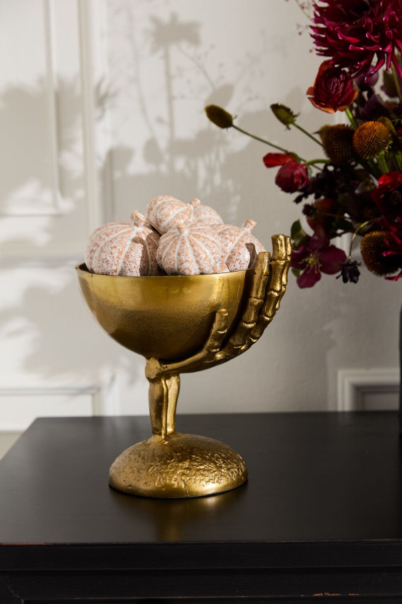 Maleficent Skeleton Hand Decorative Bowl by Accent Decor