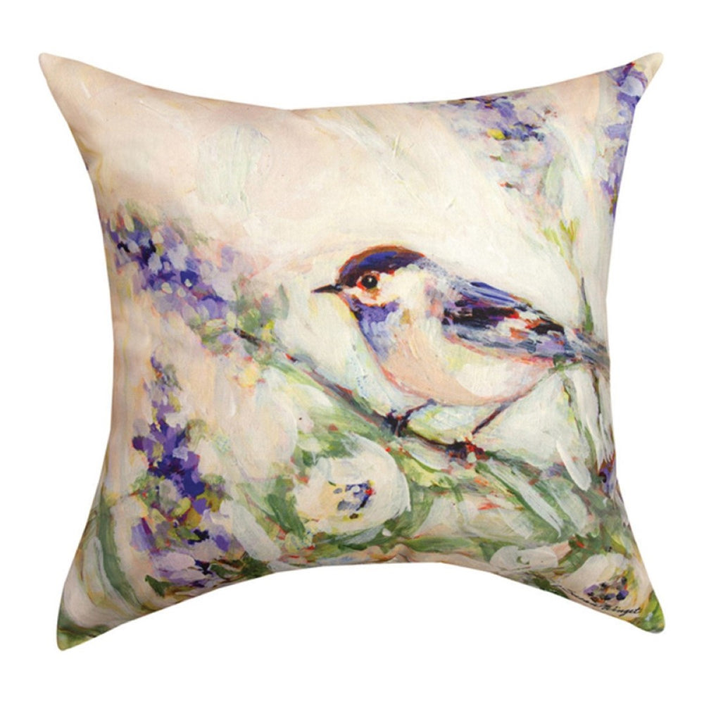 Meadowbrook Birds Climaweave Pillow By Manual Woodworkers & Weavers