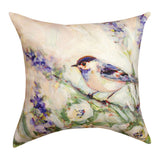 Meadowbrook Birds Climaweave Pillow By Manual Woodworkers & Weavers