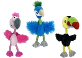 Multipet Pet Envy Mini Bird Brain Plush Dog Toy - 8"