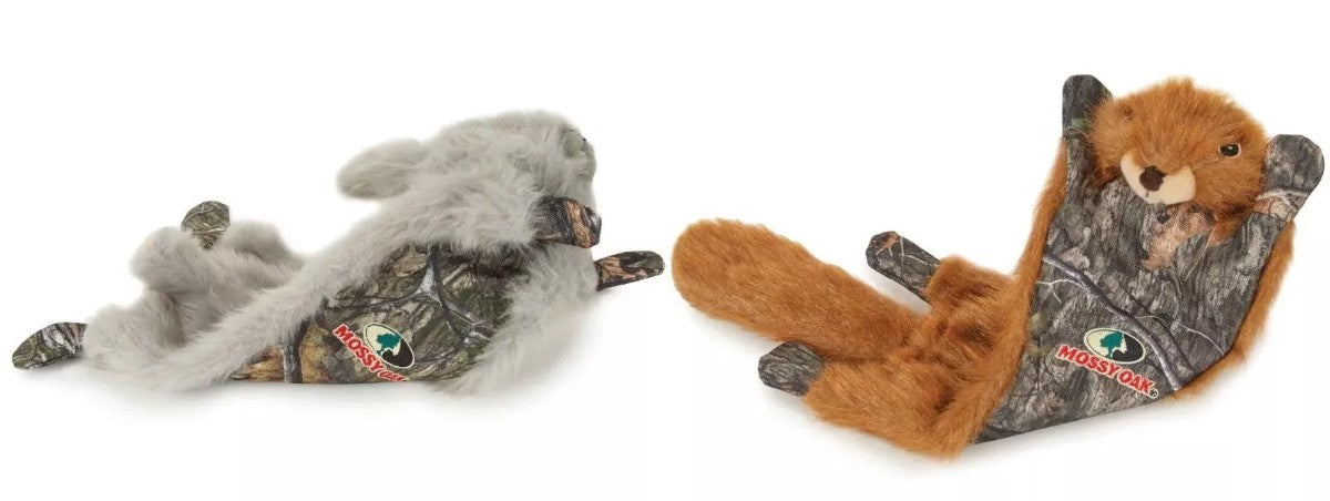 Mossy Oak Flattie Plush Dog Toy (2 Styles Available)