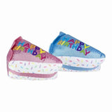 Multipet Birthday Cake Slice Cat Toy - 3"