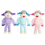 Multipet Pet Envy Floppy Lamb Chop Plush Dog Toy (2 Sizes Available)