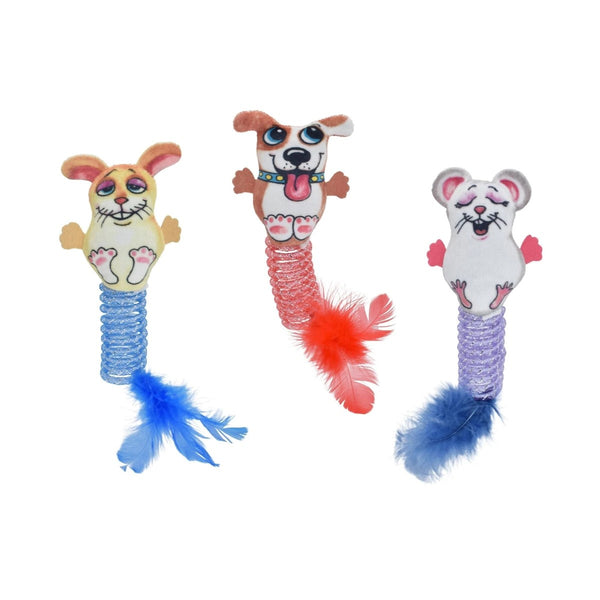 King Wholesale Multipet Catabis High Springers Cat Toy