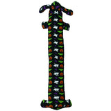 Multipet Halloween Pattern Loofa Plush Dog Toy 12"