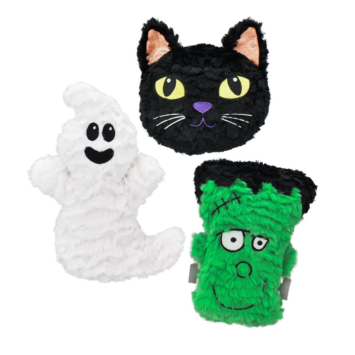 Multipet Halloween Wrinkleez Squeaker Plush Dog Toy