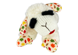 Multipet Harvest Pattern Lamb Chop Plush Dog Toy