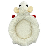 Multipet Lamb Chop Bolster Style 27" Dog Bed
