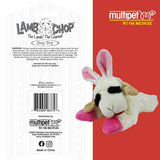 Multipet Lamb Chop Easter Bunny Plush Dog Toy, 6" Small