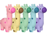 Multipet Minipet Latex Giraffe Dog Toy - 5.75"
