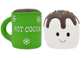 Multipet 3.5" Latex Hot Cocoa/Marshmallow Dog Toy, 2-Pack