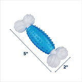Multipet Canine Clean™ Peppermint Bone 5" Dog Toy
